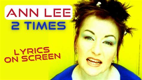 2 times lyrics|anne lee 2 times.